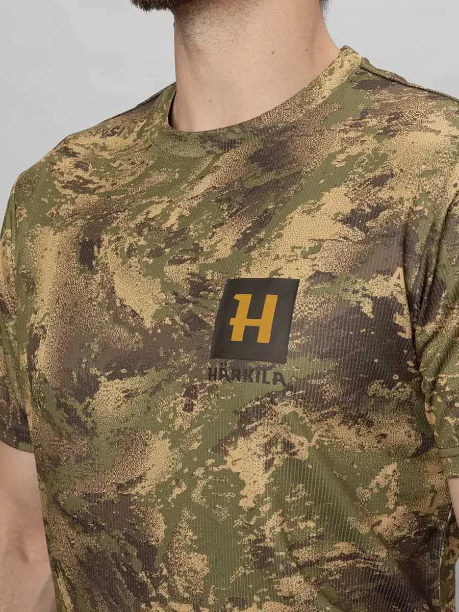 HARKILA Deer Stalker Camo T-Shirt - Mens - AXIS MSP  Forest green