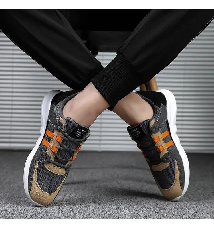 Men's Vulcanized Air Mesh Breathable Sneakers