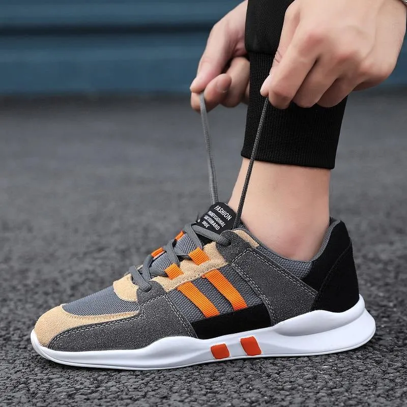 Men's Vulcanized Air Mesh Breathable Sneakers