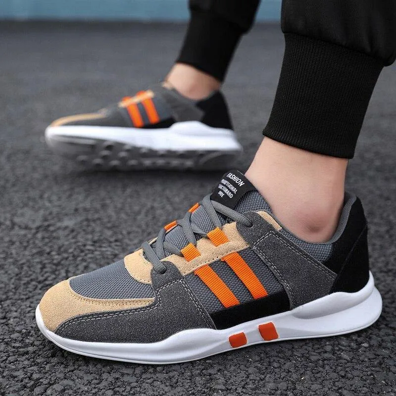 Men's Vulcanized Air Mesh Breathable Sneakers