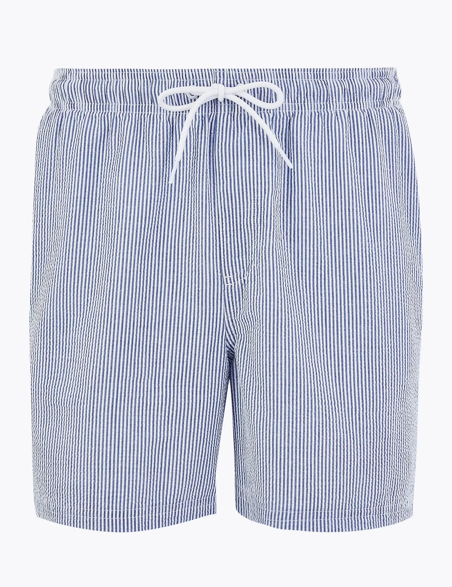 Quick Dry Seersucker Swim Shorts